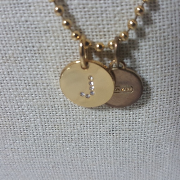 Coach Necklace with extra pendant - Picture 6 of 7